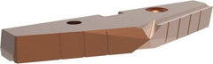Allied Machine and Engineering - 106mm Diam x 7/16" Thick, Seat Code 8, 144° Included Angle Spade Drill Insert - AM200 Coated, Cobalt, Grade Super Cobalt, Series GEN2 T-A - Apex Tool & Supply