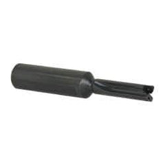 Allied Machine and Engineering - Series Z, 7/16 to 1/2" Diam, 3/4" Diam Straight Shank, Straight Flute Spade Drill - 1-1/4" Max Depth, 2-1/8" Body Length, 4-13/32" OAL, Short Length, Through Coolant - Apex Tool & Supply