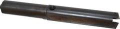Allied Machine and Engineering - Series 3, 1-13/32 to 1-7/8" Diam, 1-1/4" Diam Straight Shank, Straight Flute Spade Drill - 4-3/4" Max Depth, 6-3/16" Body Length, 10" OAL, Short Length, Through Coolant - Apex Tool & Supply