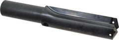 Allied Machine and Engineering - Series 4, 1-29/32 to 2-9/16" Diam, 1-1/2" Diam Straight Shank, Straight Flute Spade Drill - 5-1/8" Max Depth, 6-11/16" Body Length, 10-1/2" OAL, Short Length, Through Coolant - Apex Tool & Supply