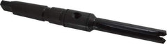 Allied Machine and Engineering - Series 1, 45/64 to 15/16" Diam, 3MT Taper Shank, Straight Flute Spade Drill - 2-3/4" Max Depth, 5-39/64" Body Length, 9-5/32" OAL, Short Length, Through Coolant - Apex Tool & Supply