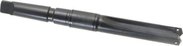 Allied Machine and Engineering - Series 2, 31/32 to 1-3/8" Diam, 3MT Taper Shank, Straight Flute Spade Drill - 3-3/8" Max Depth, 6-15/64" Body Length, 9-25/32" OAL, Short Length, Through Coolant - Apex Tool & Supply