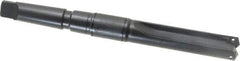 Allied Machine and Engineering - Series 2, 31/32 to 1-3/8" Diam, 3MT Taper Shank, Straight Flute Spade Drill - 3-3/8" Max Depth, 6-15/64" Body Length, 9-25/32" OAL, Short Length, Through Coolant - Apex Tool & Supply
