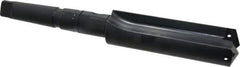 Allied Machine and Engineering - Series 4, 1-29/32 to 2-9/16" Diam, 4MT Taper Shank, Straight Flute Spade Drill - 5-1/8" Max Depth, 8-5/8" Body Length, 13-1/16" OAL, Short Length, Through Coolant - Apex Tool & Supply
