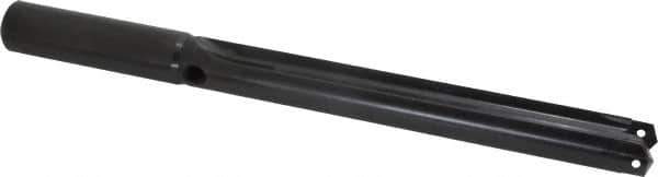 Allied Machine and Engineering - Series 2, 31/32 to 1-3/8" Diam, 1" Diam Straight Shank, Straight Flute Spade Drill - 7-3/8" Max Depth, 8-41/64" Body Length, 12" OAL, Standard Length, Through Coolant - Apex Tool & Supply