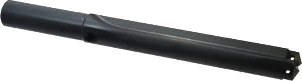 Allied Machine and Engineering - Series 3, 1-13/32 to 1-7/8" Diam, 1-1/4" Diam Straight Shank, Straight Flute Spade Drill - 8-1/4" Max Depth, 9-11/16" Body Length, 13-1/2" OAL, Standard Length, Through Coolant - Apex Tool & Supply