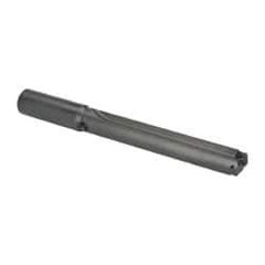 Allied Machine and Engineering - Series 3, 1-13/32 to 1-7/8" Diam, 1-1/2" Diam Straight Shank, Straight Flute Spade Drill - 8-1/4" Max Depth, 9-11/16" Body Length, 13-1/2" OAL, Standard Length, Through Coolant - Apex Tool & Supply