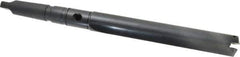 Allied Machine and Engineering - Series 3, 1-13/32 to 1-7/8" Diam, 4MT Taper Shank, Straight Flute Spade Drill - 8-1/4" Max Depth, 11-5/8" Body Length, 16-1/16" OAL, Standard Length, Through Coolant - Apex Tool & Supply