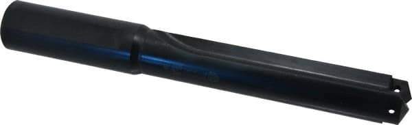 Allied Machine and Engineering - Series 3, 1-13/32 to 1-7/8" Diam, 1-1/2" Diam Straight Shank, Straight Flute Spade Drill - 6-1/2" Max Depth, 7-15/16" Body Length, 11-3/4" OAL, Standard Length, Through Coolant - Apex Tool & Supply