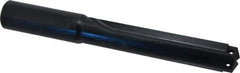 Allied Machine and Engineering - Series 3, 1-13/32 to 1-7/8" Diam, 1-1/2" Diam Straight Shank, Straight Flute Spade Drill - 6-1/2" Max Depth, 7-15/16" Body Length, 11-3/4" OAL, Standard Length, Through Coolant - Apex Tool & Supply