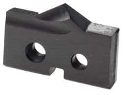 Allied Machine and Engineering - 1-3/16" Diam x 3/16" Thick, Seat Code 2, 90° Included Angle Spade Drill Insert - TiAlN Coated, Cobalt, Series T-A - Apex Tool & Supply