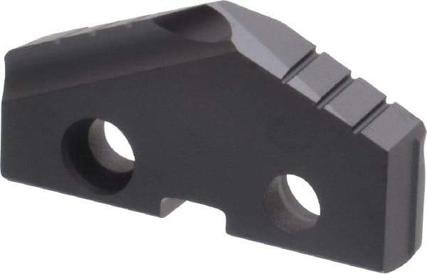 Allied Machine and Engineering - 39mm Diam x 1/4" Thick, Seat Code 3, 132° Included Angle Spade Drill Insert - TiAlN Coated, Carbide, Grade P40, Series T-A - Apex Tool & Supply
