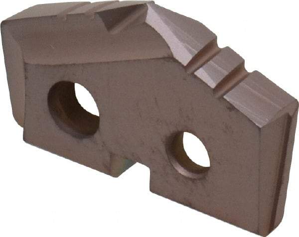 Allied Machine and Engineering - 57/64" Diam x 5/32" Thick, Seat Code 1, 132° Included Angle Spade Drill Insert - AM200 Coated, Cobalt, Grade Super Cobalt, Series GEN2 T-A - Apex Tool & Supply