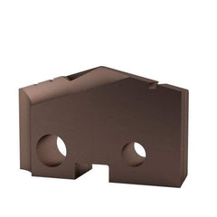 Allied Machine and Engineering - 1-3/64" Diam x 3/16" Thick, Seat Code 2, 132° Included Angle Spade Drill Insert - AM200 Coated, Cobalt, Grade Super Cobalt, Series GEN2 T-A - Apex Tool & Supply