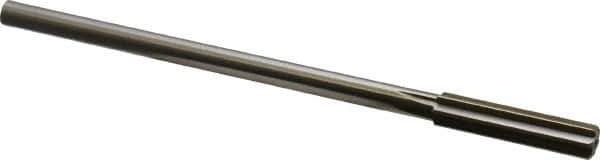 Alvord Polk - 0.3937" Cobalt 6 Flute Chucking Reamer - Straight Flute, 0.3105" Straight Shank, 1-3/4" Flute Length, 7" OAL - Apex Tool & Supply