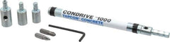 Buildex - Steel Drill Sleeve Assembly - For Use with Installation of Tapcon Hex Head & Phillips Flat Head Anchors up to 3-3/4" Long - Apex Tool & Supply
