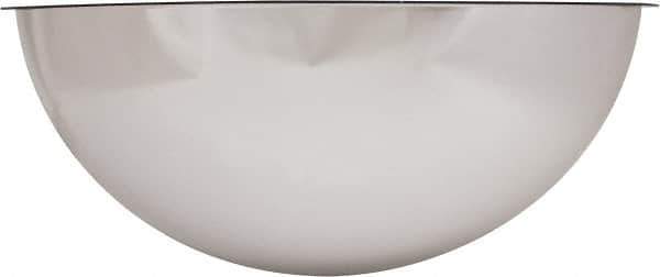 PRO-SAFE - Indoor Full Dome Dome Safety, Traffic & Inspection Mirrors - Polycarbonate Lens, 32" Diam, 34' Max Covered Distance - Apex Tool & Supply