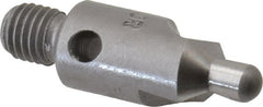 Made in USA - 2-1/2" OAL, 3/8" Head Diam, 2 Flute, 100° Incl Angle, Integral Pilot, Adjustable Stop Countersink - Apex Tool & Supply
