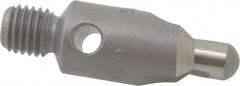 Made in USA - 2-1/2" OAL, 3/8" Head Diam, 2 Flute, 100° Incl Angle, Integral Pilot, Adjustable Stop Countersink - Apex Tool & Supply