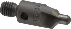 Made in USA - 2-1/2" OAL, 3/8" Head Diam, 3 Flute, 100° Incl Angle, Integral Pilot, Adjustable Stop Countersink - Apex Tool & Supply