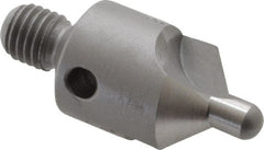 Made in USA - 2-1/2" OAL, 1/2" Head Diam, 2 Flute, 100° Incl Angle, Integral Pilot, Adjustable Stop Countersink - Apex Tool & Supply