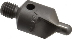 Made in USA - 2-1/2" OAL, 1/2" Head Diam, 2 Flute, 100° Incl Angle, Integral Pilot, Adjustable Stop Countersink - Apex Tool & Supply