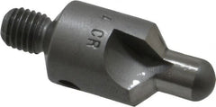Made in USA - 2-1/2" OAL, 1/2" Head Diam, 3 Flute, 100° Incl Angle, Integral Pilot, Adjustable Stop Countersink - Apex Tool & Supply