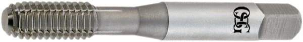 OSG - 7/16-20 UNF 2B Bottoming Thread Forming Tap - High Speed Steel, TiCN Finish, 3-5/32" OAL, 1-7/16" Thread Length, Right Hand Thread, Series 286I - Apex Tool & Supply