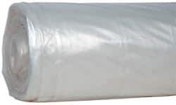 Value Collection - 100' Long x 20' Wide Polyethylene Tarp & Dust Cover - Clear, 4 mil Thickness - Apex Tool & Supply