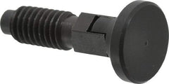 Gibraltar - 3/8-16, 1/4" Max Plunger Diam, 0.25 Lb Init to 2 Lb Final End Force, Locking Knob Handle Plunger - Delrin Knob, 0.94" Body Length, 3/4" Length Under Head/Shoulder, 0.18" Plunger Projection - Apex Tool & Supply