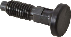Gibraltar - 1/2-13, 0.31" Max Plunger Diam, 0.5 Lb Init to 1.75 Lb Final End Force, Locking Knob Handle Plunger - Delrin Knob, 1-1/4" Body Length, 1" Length Under Head/Shoulder, 1/4" Plunger Projection - Apex Tool & Supply
