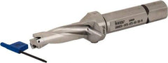 Iscar - 1.88" Max Drill Depth, 3xD, 5/8" Diam, Indexable Insert Drill - 2 Inserts, 3/4" Shank Diam, Straight Shank - Apex Tool & Supply