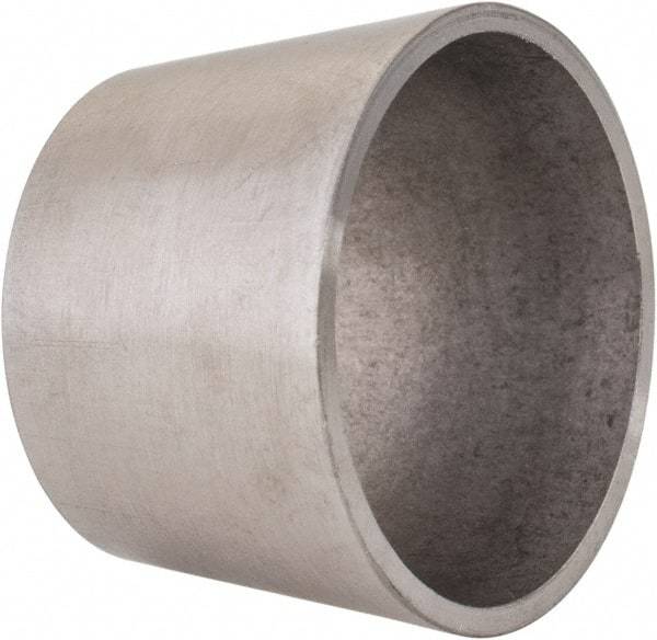 VNE - 1-1/2 x 1-1/4", Unpolished Style, Sanitary Stainless Steel Pipe Concentric Reducer - Butt Weld x Butt Weld Connection, Grade 316L - Apex Tool & Supply