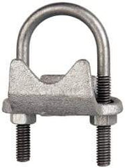 Cooper Crouse-Hinds - Malleable Iron Rigid Conduit Clamp - Electrogalvanized Finish - Apex Tool & Supply