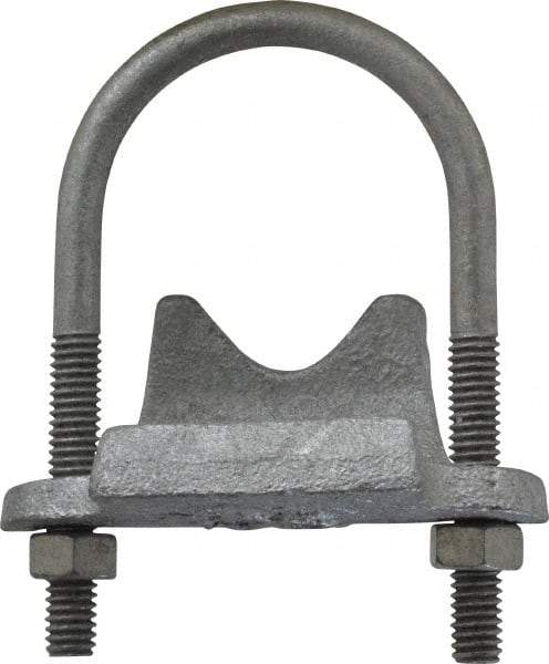 Cooper Crouse-Hinds - Malleable Iron Rigid Conduit Clamp - Electrogalvanized Finish - Apex Tool & Supply