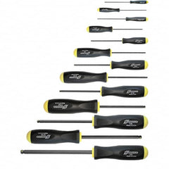Bondhus - Hex Driver Sets Tool Type: Ball End Size Range (Inch): 0.050 - 3/8 - Apex Tool & Supply