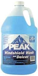 Peak - Water-Based Solution Windshield Washer Fluid - 1 Gal Bottle - Apex Tool & Supply