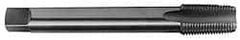Hertel - 1/2-14 NPT, 4 Flute, Plug Chamfer, Bright Finish, High Speed Steel, Extension Pipe Tap - 8" OAL, 11/16" Shank Diam, 1-3/8" Thread Length - Apex Tool & Supply