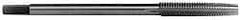 Hertel - 1/2-20 UNF, 4 Flutes, Chrome Finish, High Speed Steel, Nut Tap - 7" Overall Length, 1-7/8" Thread Length - Apex Tool & Supply