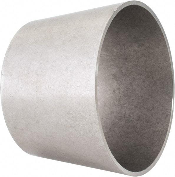 VNE - 3 x 2-1/2", Unpolished Style, Sanitary Stainless Steel Pipe Concentric Reducer - Butt Weld x Butt Weld Connection, Grade 316L - Apex Tool & Supply