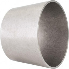 VNE - 3 x 2-1/2", Unpolished Style, Sanitary Stainless Steel Pipe Concentric Reducer - Butt Weld x Butt Weld Connection, Grade 316L - Apex Tool & Supply