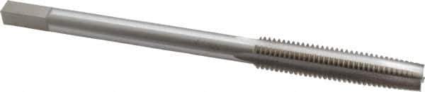 Interstate - 9/16-12 UNC, 4 Flutes, Bright Finish, High Speed Steel, Nut Tap - 7-1/2" Overall Length, 2-3/4" Thread Length - Apex Tool & Supply