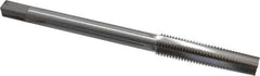 Interstate - 3/4-10 UNC, 4 Flutes, Bright Finish, High Speed Steel, Nut Tap - 9" Overall Length, 3-1/4" Thread Length - Apex Tool & Supply
