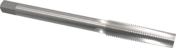 Interstate - 1-8 UNC, 4 Flutes, Bright Finish, High Speed Steel, Nut Tap - 11" Overall Length, 4" Thread Length - Apex Tool & Supply