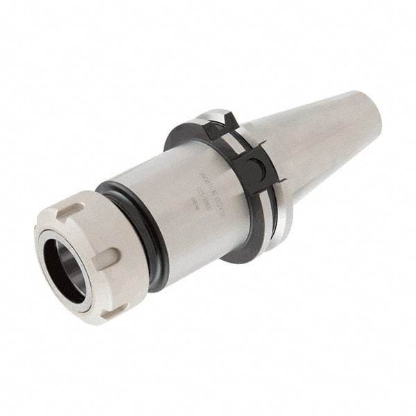 Iscar - 1mm to 13mm Capacity, 160mm Projection, DIN69871-40 Taper Shank, ER20 Collet Chuck - 0.0001" TIR, Through-Spindle & DIN Flange Coolant - Exact Industrial Supply