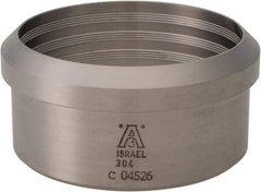 VNE - 2-1/2", Bevel Seat Style, Sanitary Stainless Steel Pipe Recessless Ferrule (Expanding) - Recessless Connection, Grade 304 - Apex Tool & Supply