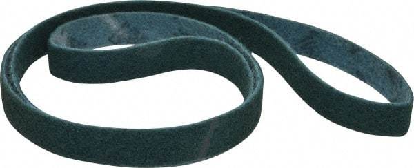 3M - 1" Wide x 64" OAL, Aluminum Oxide Abrasive Belt - Aluminum Oxide, Very Fine, Nonwoven, Series SC-BL - Apex Tool & Supply
