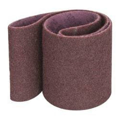 3M - 6" Wide x 48" OAL, Aluminum Oxide Abrasive Belt - Aluminum Oxide, Medium, Coated, Series SC-BL - Apex Tool & Supply
