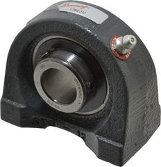 Browning - 3/4" ID, 2-7/8" OAL x 2-9/16" OAH Tapped Base - 1,444 Lb Static Cap, 2,611 Lb Dyn Cap, 2" Btw Mnt Hole Ctrs, 1-5/16" Base-to-Ctr Ht, Cast Iron - Apex Tool & Supply