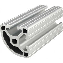 80/20 Inc. - 1-1/2" Wide x 1-1/2" High x 145" Long Open Shelving Round Extrusion Bar - Apex Tool & Supply
